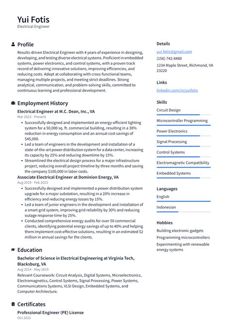20 Best Career Objective Examples for Electrical Engineer Resume.